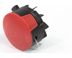 Катушка для триммера, автоматическая, гайка М8 х 1.25 правая, леска 1.6 мм Denzel-foto3