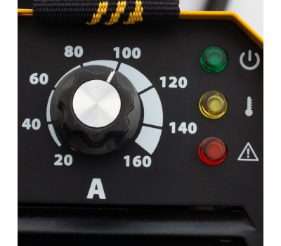 Аппарат инверторный дуговой сварки DS-160 Compact, 160 А, ПВ 70%, диаметр электрода 1.6-3.2 мм Denzel