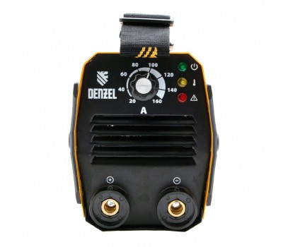 Аппарат инверторный дуговой сварки DS-160 Compact, 160 А, ПВ 70%, диаметр электрода 1.6-3.2 мм Denzel
