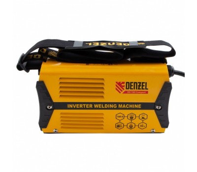 Аппарат инверторный дуговой сварки DS-160 Compact, 160 А, ПВ 70%, диаметр электрода 1.6-3.2 мм Denzel
