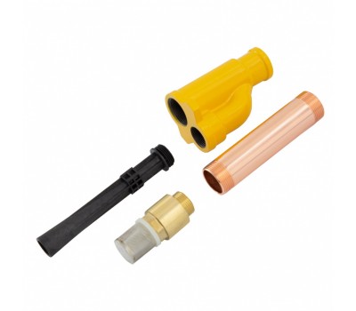 Насосная станция эжекторная PSD800C, 800 Вт, 2400 л/ч, ресивер 24 л, всасывание 20 м Denzel