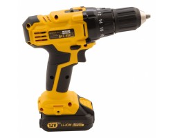 Дрель-шуруповерт аккумуляторная CDL-IB-12-02, Li-Ion, 12 В, 1.5 А*ч, 2 аккумулятора Denzel-foto5