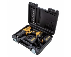 Дрель-шуруповерт аккумуляторная CDL-IB-12-02, Li-Ion, 12 В, 1.5 А*ч, 2 аккумулятора Denzel-foto7