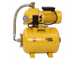Насосная станция эжекторная PSD800C, 800 Вт, 2400 л/ч, ресивер 24 л, всасывание 20 м Denzel-foto4