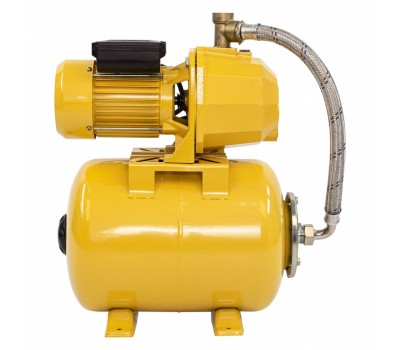 Насосная станция эжекторная PSD800C, 800 Вт, 2400 л/ч, ресивер 24 л, всасывание 20 м Denzel