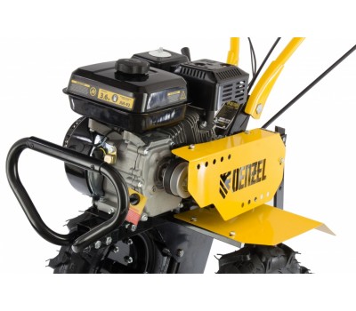 Мотоблок DPT-270, 7 л.с, ременное сцепление, ширина 85 см, глубина 35 см, фрез 3 х 4, ШОМ, передачи 2В/1Н Denzel