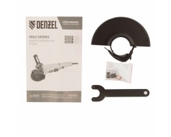 Машина шлифовальная угловая AG125-1100A, 1100 Вт, 125 мм, 3000-11000 об/мин Denzel-foto9