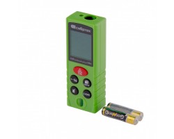 Лазерный дальномер PM-40, 40 м, с пузырьковым уровнем Сибртех