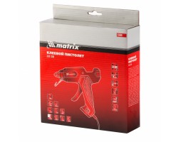 Клеевой пистолет, 11 мм, 30 (160) Вт, 18 г/мин, выключатель и индикатор напряжения Matrix-foto4