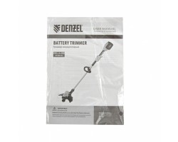 Триммер аккумуляторный RТ300-36, Li-ion, 36 В, 4 Ач, 300 мм Denzel-foto10