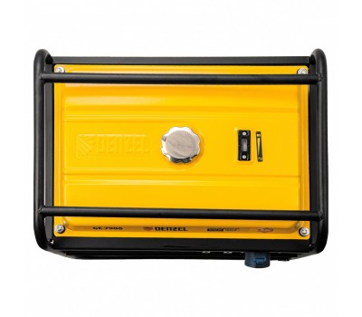 Генератор бензиновый GE 7900, 6.5 кВт, 220 В/50 Гц, 25 л, ручной пуск Denzel