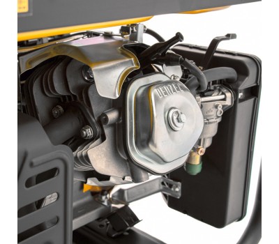 Генератор бензиновый GE 7900, 6.5 кВт, 220 В/50 Гц, 25 л, ручной пуск Denzel