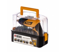 Отвертка аккумуляторная CSL-3.6-01, Li-Ion, 3.6 В, 1.3 А*ч, 200 об/мин, с аксессуарами Denzel-foto12