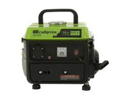 Генератор бензиновый БС-950, 0.8 кВт, 230 В, 2-х тактный, 4 л, ручной стартер Сибртех-foto4