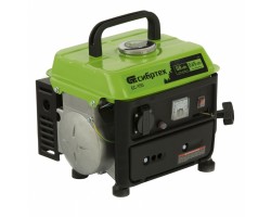 Генератор бензиновый БС-950, 0.8 кВт, 230 В, 2-х тактный, 4 л, ручной стартер Сибртех