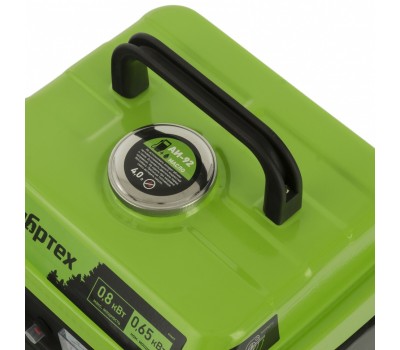 Генератор бензиновый БС-950, 0.8 кВт, 230 В, 2-х тактный, 4 л, ручной стартер Сибртех