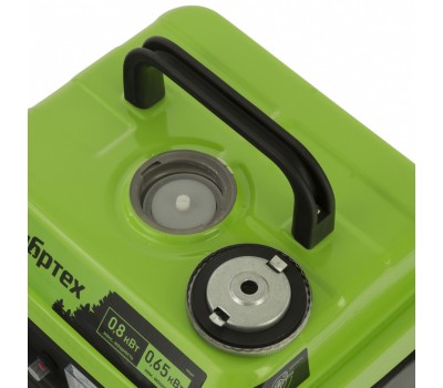 Генератор бензиновый БС-950, 0.8 кВт, 230 В, 2-х тактный, 4 л, ручной стартер Сибртех