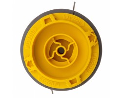 Катушка триммерная полуавтомат, быстрая заправка, шестигранник HEX х 15/6, болт 5/16 левый, М8 левый Denzel-foto2