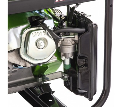 Генератор бензиновый БС-6500, 5.5 кВт, 230В, четырехтактный, 25 л, ручной стартер Сибртех