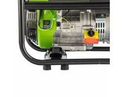 Генератор бензиновый БС-6500, 5.5 кВт, 230В, четырехтактный, 25 л, ручной стартер Сибртех-foto10