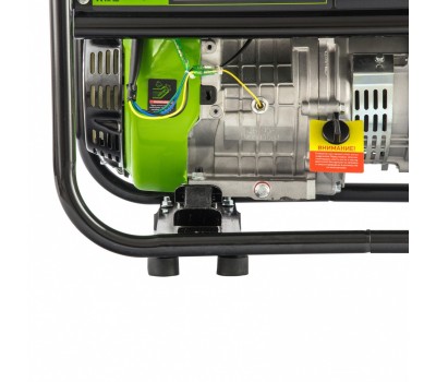 Генератор бензиновый БС-6500, 5.5 кВт, 230В, четырехтактный, 25 л, ручной стартер Сибртех