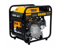 Генератор инверторный GT-2500iF, 2.5 кВт, 230 В, бак 5 л, открытый корпус, ручной старт Denzel