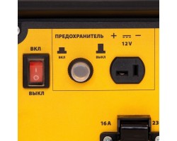 Генератор инверторный GT-2500iF, 2.5 кВт, 230 В, бак 5 л, открытый корпус, ручной старт Denzel-foto10