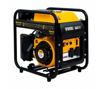 Генератор инверторный GT-2500iF, 2.5 кВт, 230 В, бак 5 л, открытый корпус, ручной старт Denzel