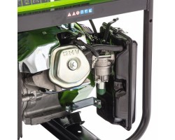 Генератор бензиновый БС-8000Э, 6,6 кВт, 230В, четырехтактный, 25 л, электростартер Сибртех-foto3