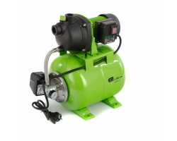 Насосная станция НС650-П, 650 Вт, напор 37 м, 3200 л/ч, ресивер 19 л Сибртех