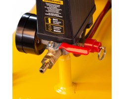 Компрессор воздушный BCI3000-T/200, ременный привод , 3.0 кВт, 200 литров, 530 л/мин Denzel-foto12