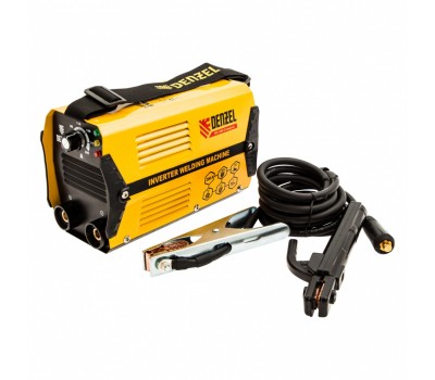 Аппарат инверторный дуговой сварки DS-200 Compact, 200 А, ПВ 70%, диаметр электрода 1.6-5 мм Denzel