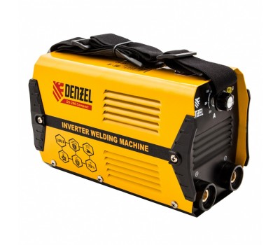 Аппарат инверторный дуговой сварки DS-200 Compact, 200 А, ПВ 70%, диаметр электрода 1.6-5 мм Denzel