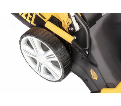 Газонокосилка бензиновая GLD-520SP, 196 куб.см, ширина 52 см, привод, 7 уровней,травосборник 60 л Denzel