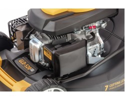 Газонокосилка бензиновая GLD-520SP, 196 куб.см, ширина 52 см, привод, 7 уровней,травосборник 60 л Denzel-foto6