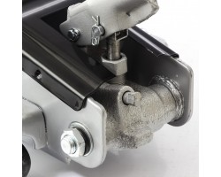 Домкрат гидравлический подкатный, 3 т, высота подъема 130-410 мм Matrix-foto6