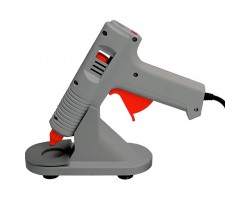 Клеевой пистолет с регулировкой температуры, 100 W-220 V, с подставкой Matrix