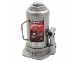 Домкрат гидравлический бутылочный, 20 т, высота подъема 242-452 мм Matrix-foto4