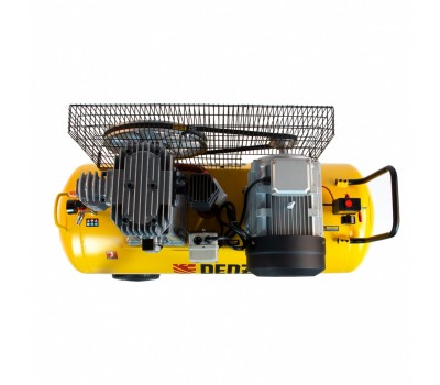 Компрессор воздушный, ременный привод BCI5500-T/200, 5.5 кВт, 200 литров, 850 л/мин Denzel