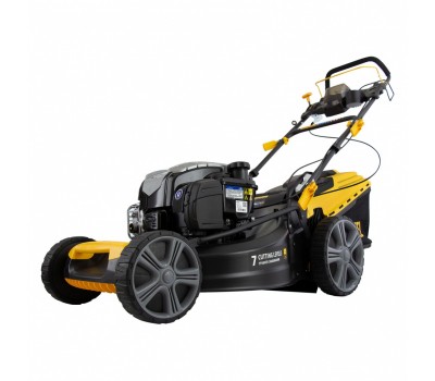 Газонокосилка бензиновая GLD-520SP-BS, 163 см3, Briggs Stratton, ширина 52 см, привод, 60 л Denzel