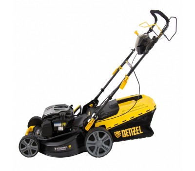 Газонокосилка бензиновая GLD-520SP-BS, 163 см3, Briggs Stratton, ширина 52 см, привод, 60 л Denzel