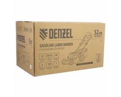 Газонокосилка бензиновая GLD-520SP-BS, 163 см3, Briggs Stratton, ширина 52 см, привод, 60 л Denzel-foto10