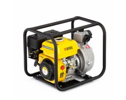 Мотопомпа бензиновая высоконапорная PX-50H, 7 л.с, 2, 600 л/мин, глубина 8 м, напор 65 м Denzel