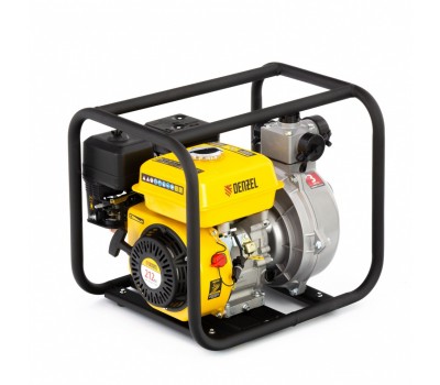 Мотопомпа бензиновая высоконапорная PX-50H, 7 л.с, 2, 600 л/мин, глубина 8 м, напор 65 м Denzel