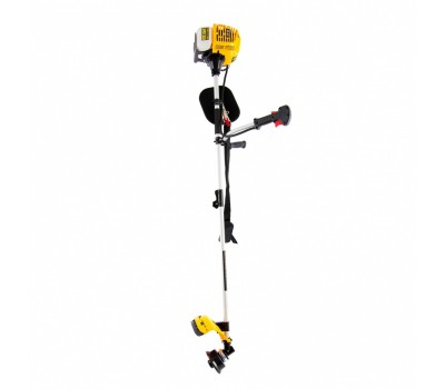 Триммер бензиновый DT 43S, 43 см3, 2.5 л. с, разъемная штанга, состоит из 2 частей Denzel