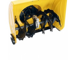 Бензиновая снегоуборочная машина SBM 610S PRO, 212 cc, электростартер, фара, обогрев Denzel-foto7