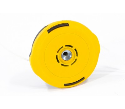 Катушка универсальная триммерная, гайка М8 х 1.25, гайка М10, винт М8-М10, левая резьба, шаг 1.25 мм Denzel