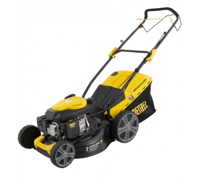 Газонокосилка бензиновая GLD-460SP, 146 куб.см, ширина 46 см, привод 7 уровней, травосборник 50 л Denzel