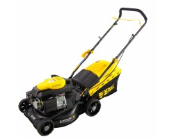Газонокосилка бензиновая GLD-420, 146 см3, ширина 42 см, 40 л Denzel