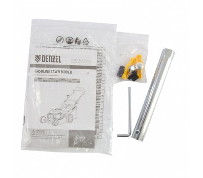 Газонокосилка бензиновая GLD-420, 146 см3, ширина 42 см, 40 л Denzel